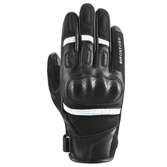 Oxford Motorcycle Glove RP-6S Black & White